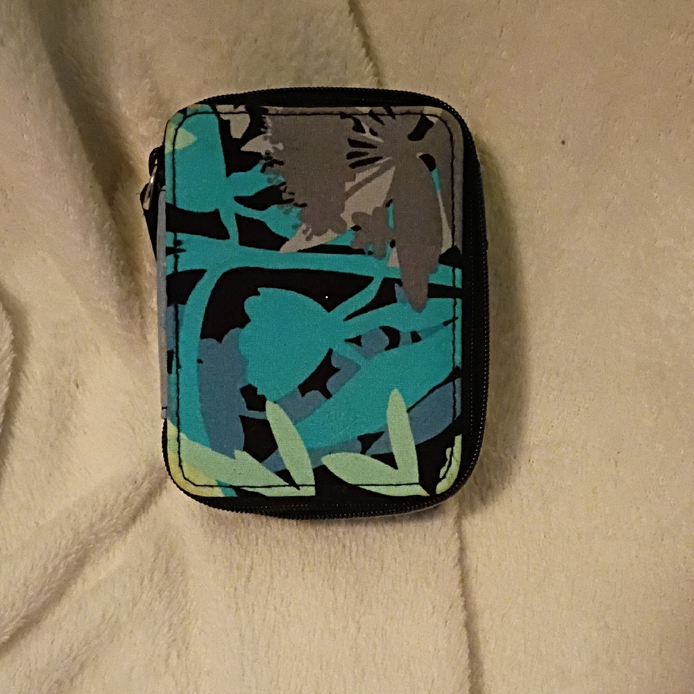 Vera Bradley Blue and Black Travel Bag